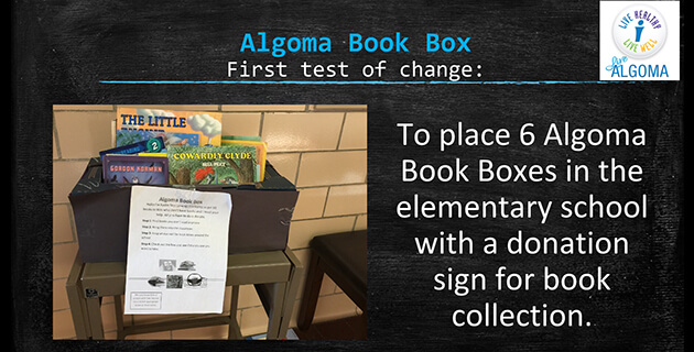 Algoma Book Box First Test of Change