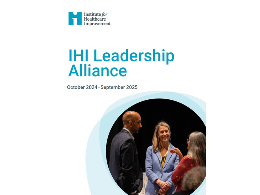 IHI Leadership Alliance prospectus cover 2024
