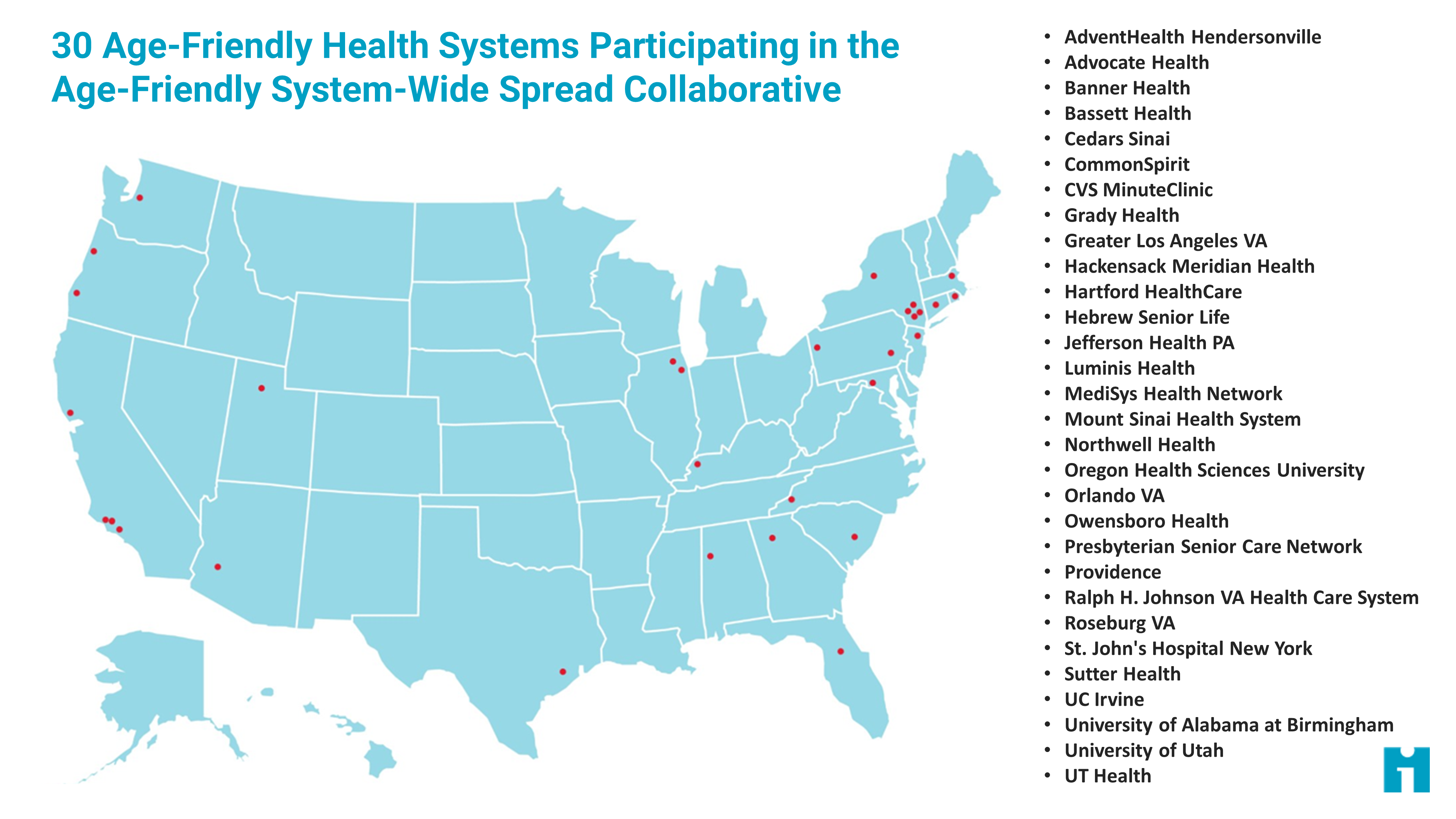 Participant Map: Age-Friendly System-Wide Spread Collaborative