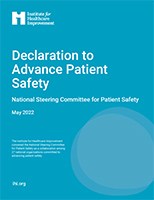 Declaration to Advance Patient Safety