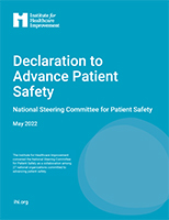 Declaration to Advance Patient Safety COVER thumbnail Declaration to Advance Patient Safety