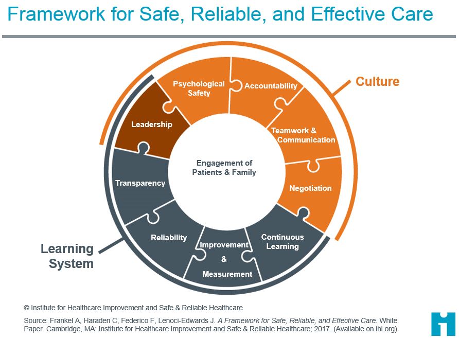 IHI Framework for Safe, Reliable, and Effective Care