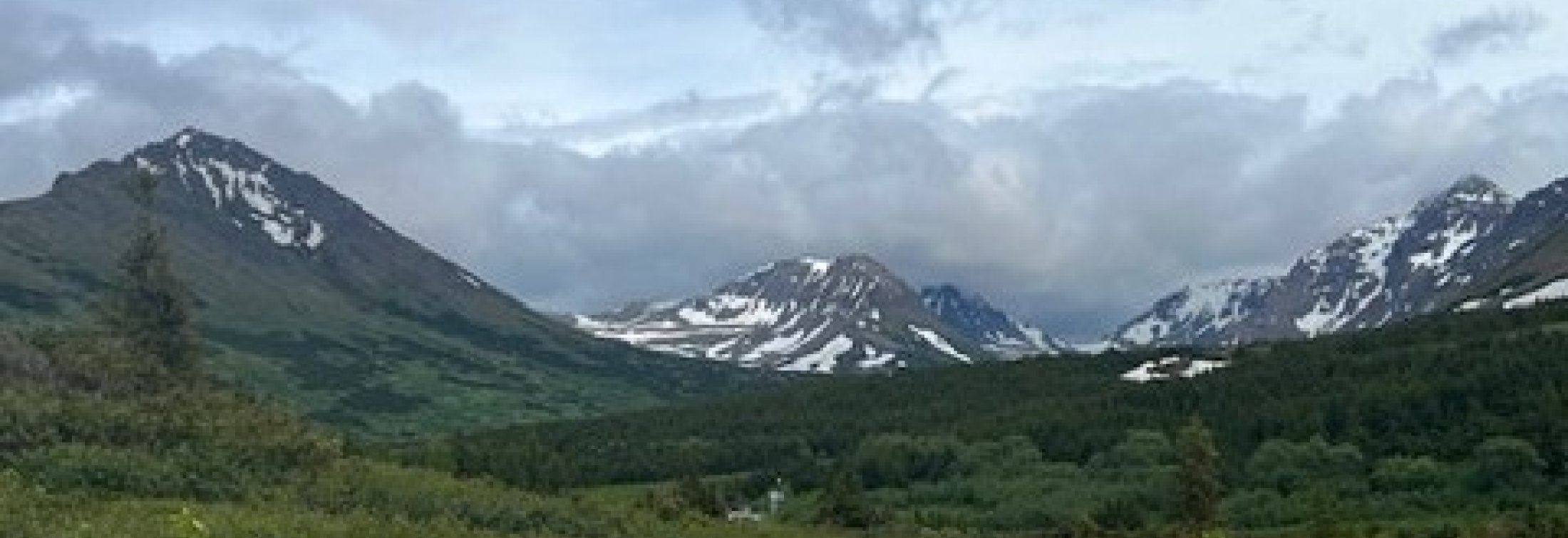 Mountains in Anchorage, Alaska