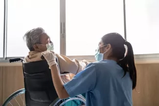 Giving Nursing Home Professionals the Skills and Support They Need in the COVID-19 Crisis Giving Nursing Home Professionals the Skills and Support They Need in the COVID-19 Crisis
