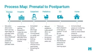 IHI Innovation Team: Process Map: Prenatal to Postpartum IHI Innovation Team: Process Map: Prenatal to Postpartum