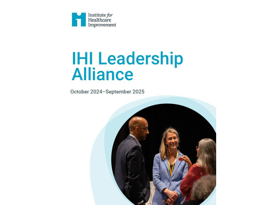 IHI Leadership Alliance prospectus cover 2024 IHI Leadership Alliance prospectus cover 2024